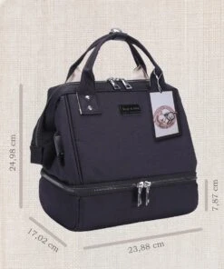 Rose & Ollie Kleine Kolftas Handtas Model Zwart - Koeltas Moedermelk -Happy Horse Winkel 1000x1200 4