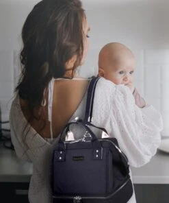 Rose & Ollie Kleine Kolftas Handtas Model Zwart - Koeltas Moedermelk -Happy Horse Winkel 1000x1200 7