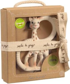 Sophie De Giraf - So Pure - Bijtring - Very Soft - 100% Natuurlijk Rubber -Happy Horse Winkel 1005x1200