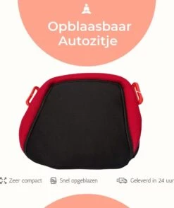 Deliqart - Zitverhoger - Autozitje - Opblaasbare Autozitje - Autostoeltje - Zwart -Happy Horse Winkel 1009x1200 2