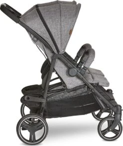 ABC Design Duo Kinderwagen Twin Circle Line - Inclusief Regenhoes - Woven Graphite -Happy Horse Winkel 1016x1200 3