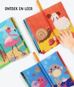 Tumama® Knisperboekje Baby Eerste Jaar “Dieren Vleugels“ Voelboekje - Sinterklaas Kerst Cadeau - Educatief Voel Knisper Boek Speelgoed -Happy Horse Winkel 1017x1200 2