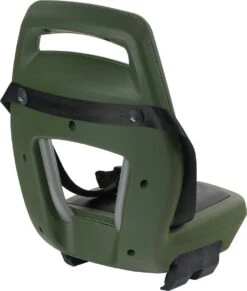 Qibbel 6+ Junior Fietsstoeltje Achter - Legergroen Met Zwart Kussentje -Happy Horse Winkel 1019x1200 8