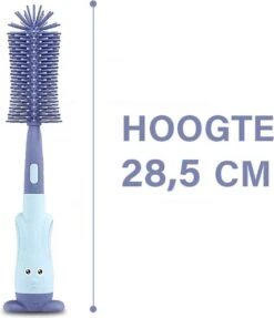 Baby Flessenborstel - Flessenreiniger - Flessenborstel Siliconen - Flesvoedingsaccessoires - BPA Vrij - Groen - 3 In 1 -Happy Horse Winkel 1033x1200 1