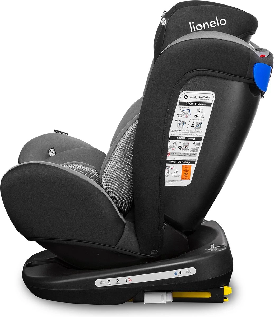 Lionelo Bastiaan - Autostoel - 360° Draaibaar - ISOFIX 11 Lionelo Bastiaan - Autostoel - 360° Draaibaar - ISOFIX - Afbeelding 9