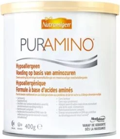 Nutramigen Puramino - Zuigelingenvoeding Op Basis Van Aminozuren - Dieetvoeding - 400 Gram -Happy Horse Winkel 1037x1200