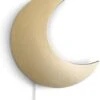 Houten Wandlamp Kinderkamer | Maan - Goud - Nachtlamp - Kinderkamerverlichting -Happy Horse Winkel 1045x1200 1