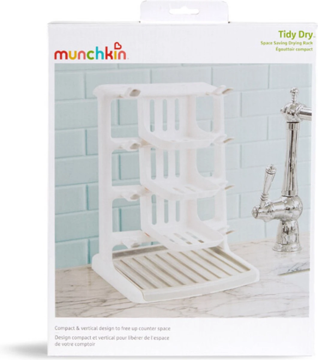 Munchkin Droogrek Voor Babyflessen 9 Munchkin Droogrek Voor Babyflessen - Afbeelding 7