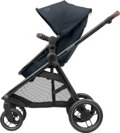 Maxi-Cosi Zelia³ Kinderwagen - Essential Graphite (zwart Frame + Bruin Leer) -Happy Horse Winkel 1077x1200 3