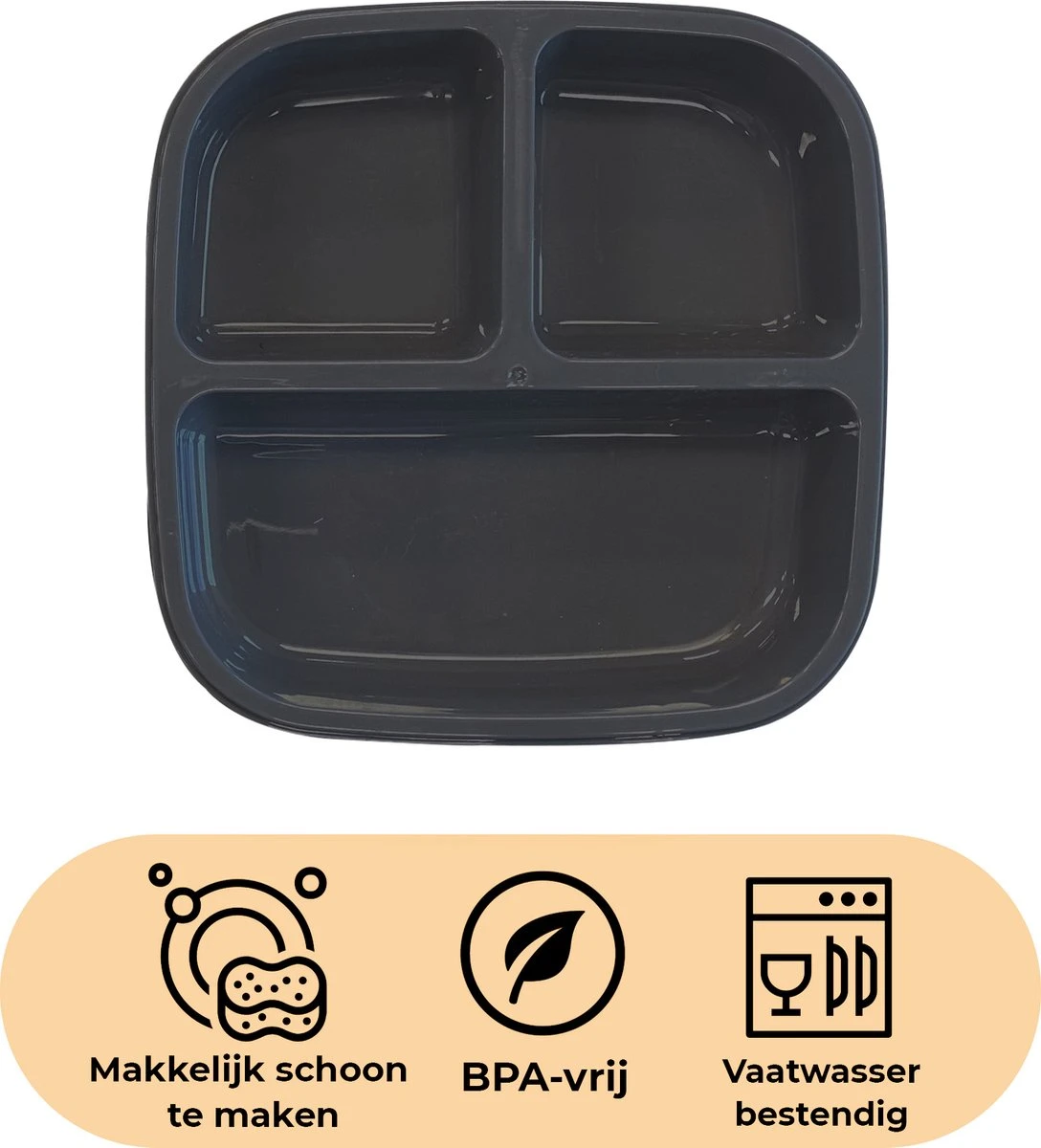 Deryan Quuby Set - Placemat - Plate Set - Kinderservies - Drinkbeker - Roze/Grijs 7 Deryan Quuby Set - Placemat - Plate Set - Kinderservies - Drinkbeker - Roze/Grijs - Afbeelding 5