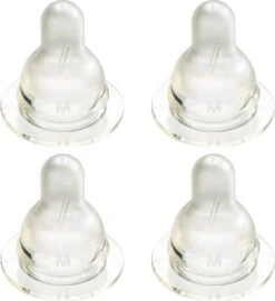 Difrax Flessenspeen Natural - Medium - 4 Stuks