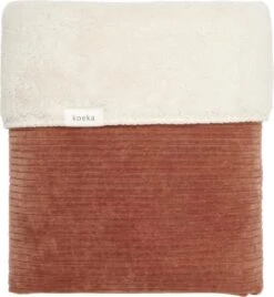 Koeka Baby Dekentje Wieg Teddy Vik - Bruin - 75x100cm