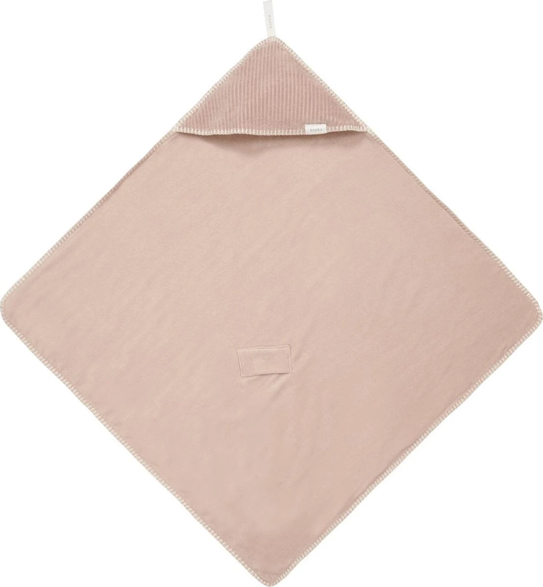 Koeka Omslagdoek Baby Stretch Terry Vik - Roze 8 Koeka Omslagdoek Baby Stretch Terry Vik - Roze - Afbeelding 6