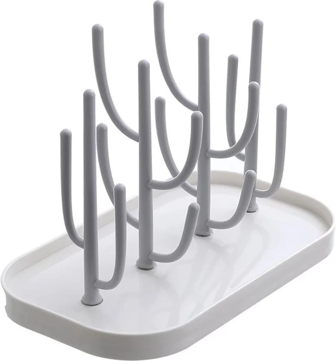 Ever Home Flessen Droogrek - Baby Flessenrek - Afdruiprek Baby - Droogrek - Drying Rack - Wit 7 Ever Home Flessen Droogrek - Baby Flessenrek - Afdruiprek Baby - Droogrek - Drying Rack - Wit - Afbeelding 5