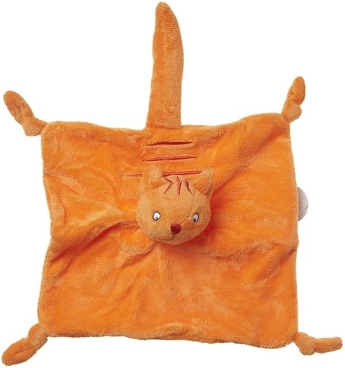 Happy Horse Dikkie Dik Knuffeldoekje - Oranje - Baby Cadeau 3 Happy Horse Dikkie Dik Knuffeldoekje - Oranje - Baby Cadeau