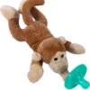 Woezy - Speenknuffel Woezy - Aap - Fopspeen - Bruin - Kraamcadeau - Baby -Happy Horse Winkel 1128x1200 2