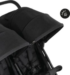 Hauck Uptown Duo Melange Broertje/zusje Kinderwagen Black -Happy Horse Winkel 1130x1200 3