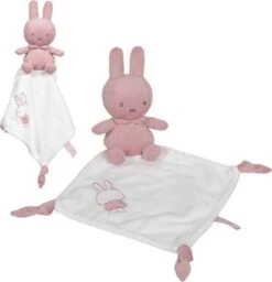 Tiamo Collection Knuffeldoekje Nijntje - Pink Baby Rib -Happy Horse Winkel 1158x1200 1
