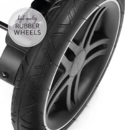 Hauck Uptown Duo Melange Broertje/zusje Kinderwagen Black -Happy Horse Winkel 1159x1200 4