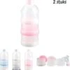 2x Poedertoren - Roze - Toren Melkpoeder Doseerdoosjes - Bewaarbakjes – Voedingstoren - Baby - Melktoren Reisbox - Babyvoeding -Happy Horse Winkel 1161x1200 3