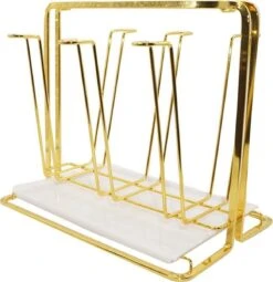 Flessenrek - Droogrek Babyfles - Flessen Rek Baby - Flessendroogrek Met Opvangbak - Afdruiprek - Afwasrek - Flessenrekje - Lekbak - Égouttoir - Goude Droogrek - Vetalo -Happy Horse Winkel 1164x1200 1