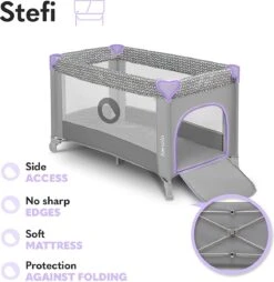 Lionelo Stefi - Campingbedje - 125x65cm - Tot 15kg - Transporttas -Happy Horse Winkel 1165x1200 7