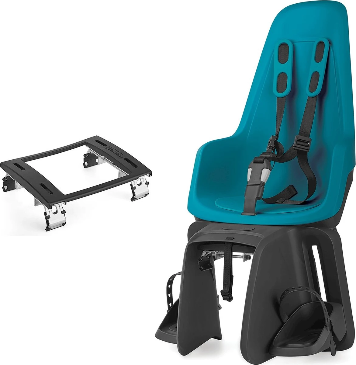 Bobike One Maxi Fietsstoeltje Achter BD - Urban Black 7 Bobike One Maxi Fietsstoeltje Achter BD - Urban Black - Afbeelding 5