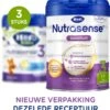 Hero Nutrasense SensiSoft Peutermelk 3 - Flesvoeding Vanaf 1 Jaar - 3 X 700 Gram - Met Melkvet - Palmolie Vrij -Happy Horse Winkel 1172x1200