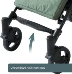 Prénatal Luxe Buggy – Kinderwagen Met Boodschappenmand En Zonneklep - Verstelbare Wandelwagen – Inklapbaar Met 1 Hand - Plooibuggy Groen -Happy Horse Winkel 1175x1200 7