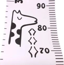 Canvas Groeimeter ‘Grow Wild’|Groeimeter Hout|Safari Kamer|Jungle Kamer|Kraamkado|Babykamer Groeimeter|Kinderkamer Groeimeter|Wanddecoratie|Babyshower|Dieren Kamer -Happy Horse Winkel 1179x1200