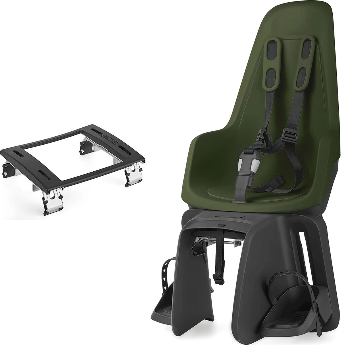 Bobike One Maxi Fietsstoeltje Achter BD - Urban Black 6 Bobike One Maxi Fietsstoeltje Achter BD - Urban Black - Afbeelding 4