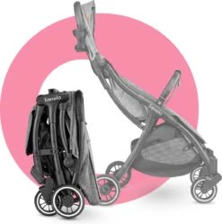 Lionelo Buggy Julie One - Kinderwagen Premium - Automatisch Opvouwen - Wandelwagen Tot 22 Kg - Comfortabele Zitje 27 Lionelo Buggy Julie One - Kinderwagen Premium - Automatisch Opvouwen - Wandelwagen Tot 22 Kg - Comfortabele Zitje -Happy Horse Winkel 1188x1200 4