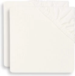 Jollein Baby Hoeslaken Ledikant Jersey 60x120cm - Nougat - 2 Stuks -Happy Horse Winkel 1190x1200 2