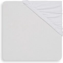 Happy Horse Winkel 11 Jollein Baby Hoeslaken Boxmatras Jersey 75x95cm - Wit