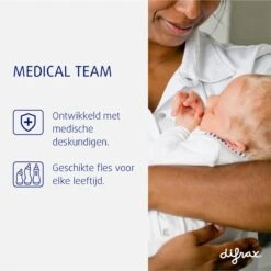 Difrax Anti-Colic S-Babyfles Natural - 170 Ml - Blossom/Roze -Happy Horse Winkel 1198x1200