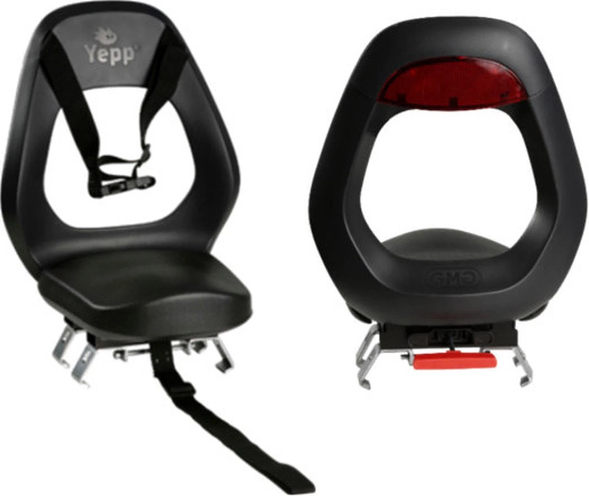 Yepp Achterzitje Junior Basic - Black 4 Yepp Achterzitje Junior Basic - Black - Afbeelding 2