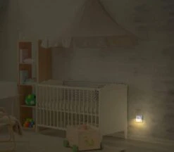 Merkloos LED Nachtlampje Plugin/stopcontact – 2 Stuks Nachtlampje Met Dag/nacht Sensor – Werkt Op Stroom – Warmlicht – Voor In De Baby/kinder Kamer -Happy Horse Winkel 1200x1051 5