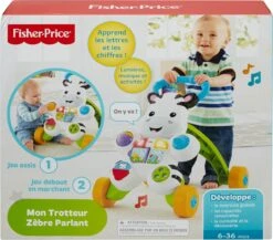 Fisher Price Fisher-Price Loop Met Mij Zebra - Franstalige Editie -Happy Horse Winkel 1200x1054