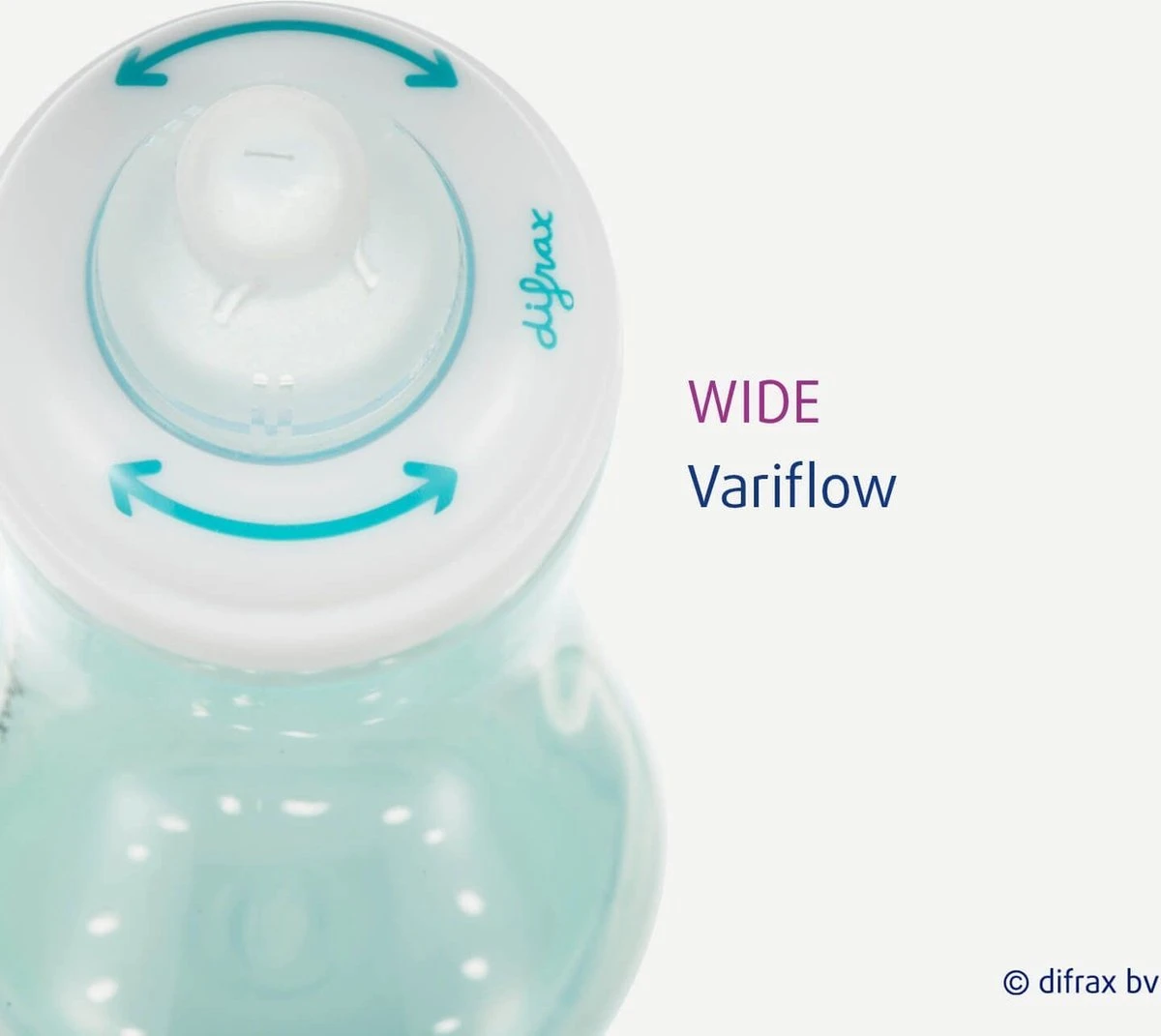 Difrax 1-2-3 Natural Flessenring Met Flessenspeen Voor Smalle Babyflessen 5 Difrax 1-2-3 Natural Flessenring Met Flessenspeen Voor Smalle Babyflessen - Afbeelding 3
