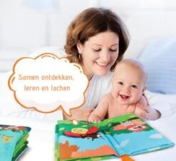 Tumama® Knisperboekje Baby Eerste Jaar “Dieren Vleugels“ Voelboekje - Sinterklaas Kerst Cadeau - Educatief Voel Knisper Boek Speelgoed -Happy Horse Winkel 1200x1096 1