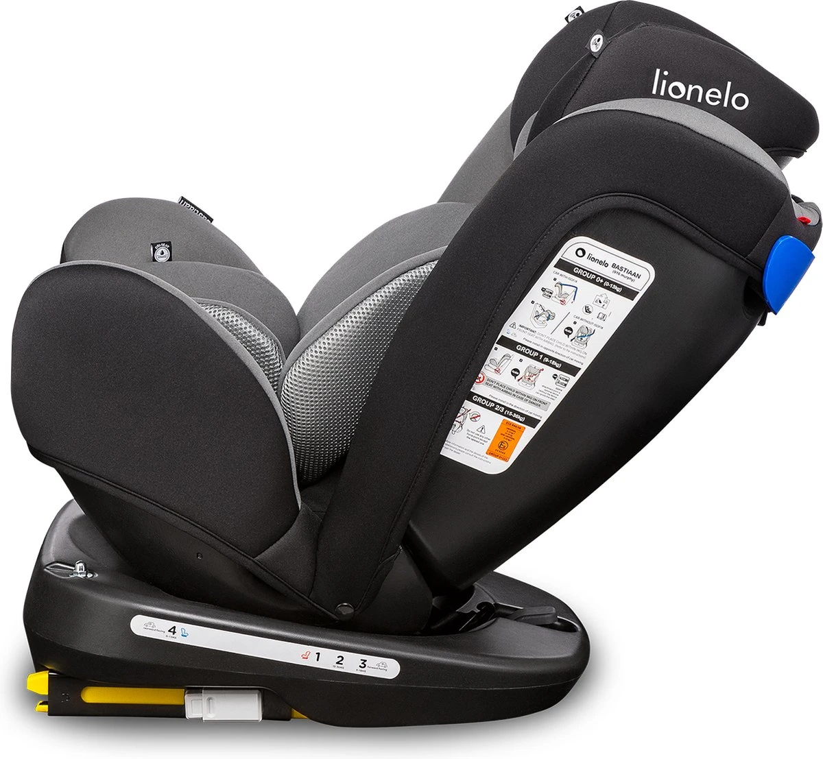 Lionelo Bastiaan - Autostoel - 360° Draaibaar - ISOFIX 15 Lionelo Bastiaan - Autostoel - 360° Draaibaar - ISOFIX - Afbeelding 13