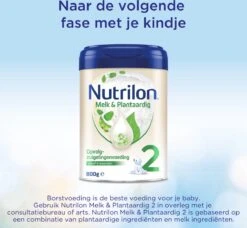 Nutrilon Melk & Plantaardig 1 - Volledige Zuigelingenvoeding 0-6 Maanden - 800g -Happy Horse Winkel 1200x1108 2