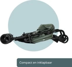 Prénatal Luxe Buggy – Kinderwagen Met Boodschappenmand En Zonneklep - Verstelbare Wandelwagen – Inklapbaar Met 1 Hand - Plooibuggy Groen -Happy Horse Winkel 1200x1109 1