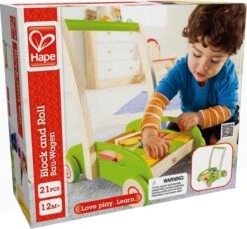 Hape Loopwagen Blokkenkar - Speelgoed 1 Jaar -Happy Horse Winkel 1200x1112 4