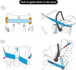 Merkloos BrightWise Luxe Kinderwagen 3 In 1 Van Voldoet Aan Alle Europese Veiligheidscertificaten - Wandelwagen - Kinderwagen 3-in-1 Incl Autostoel - Kinderwagen Maxi Cosi – Buggy 3 In 1 - Newborn - Zwart -Happy Horse Winkel 1200x1113 10