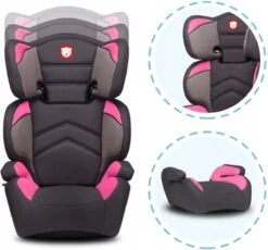 Lionelo Lars - Autostoeltje - ImpactGuard - Extra Spons - Tot 36kg