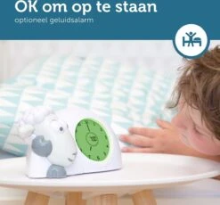 Zazu Sam Slaaptrainer - Met Nachtlamp Functie En Slaaptimers - Grijs / Wit -Happy Horse Winkel 1200x1118 3
