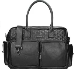 Kidzroom Vision Of Love Luiertas - Zwart - Verschoonmatje - Verstelbare Schouderband -Happy Horse Winkel 1200x1126 4