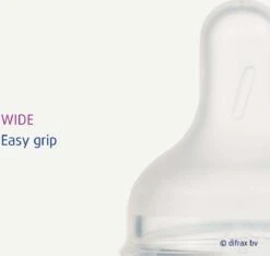 Difrax Flessenspeen Wide Voor Brede Babyflessen - Maat Large - 2 Stuks -Happy Horse Winkel 1200x1137 1