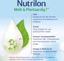 Nutrilon Melk & Plantaardig 1+ - Dreumesdrink Vanaf 12 Maanden - 800 Gram -Happy Horse Winkel 1200x1138 1
